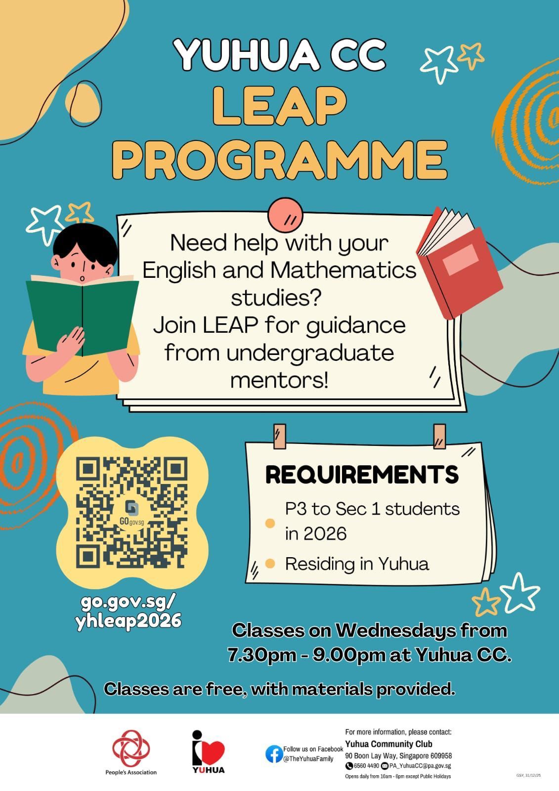 Yuhua CC Leap Programme