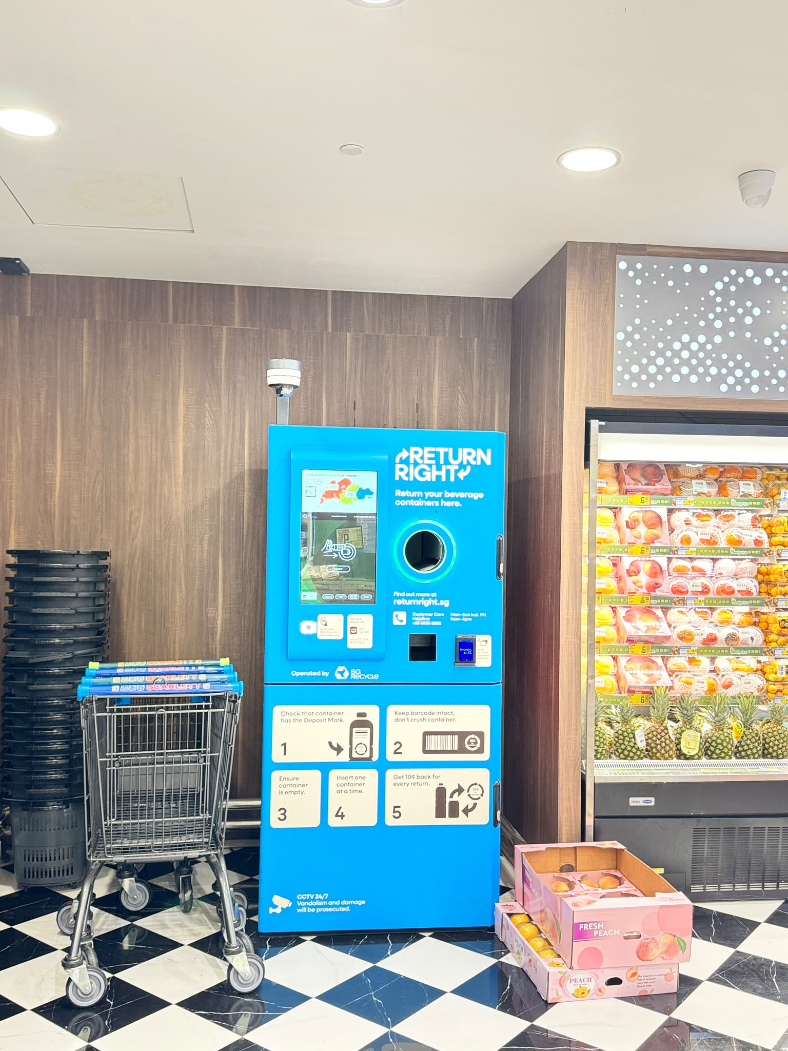 BCRS Reverse Vending Machine (Westgate - Scarlett)