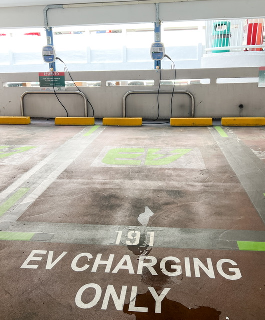 EV Charging Point @ J58 car park