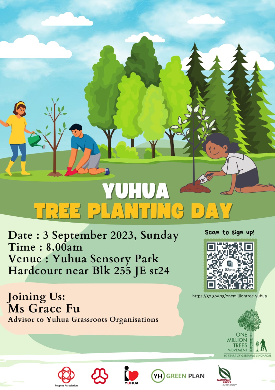 Yuhua Tree Planting Day 2023's Banner Image