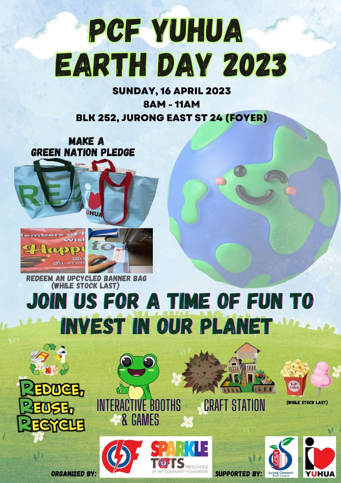 PCF Yuhua Earth Day 2023's Banner Image