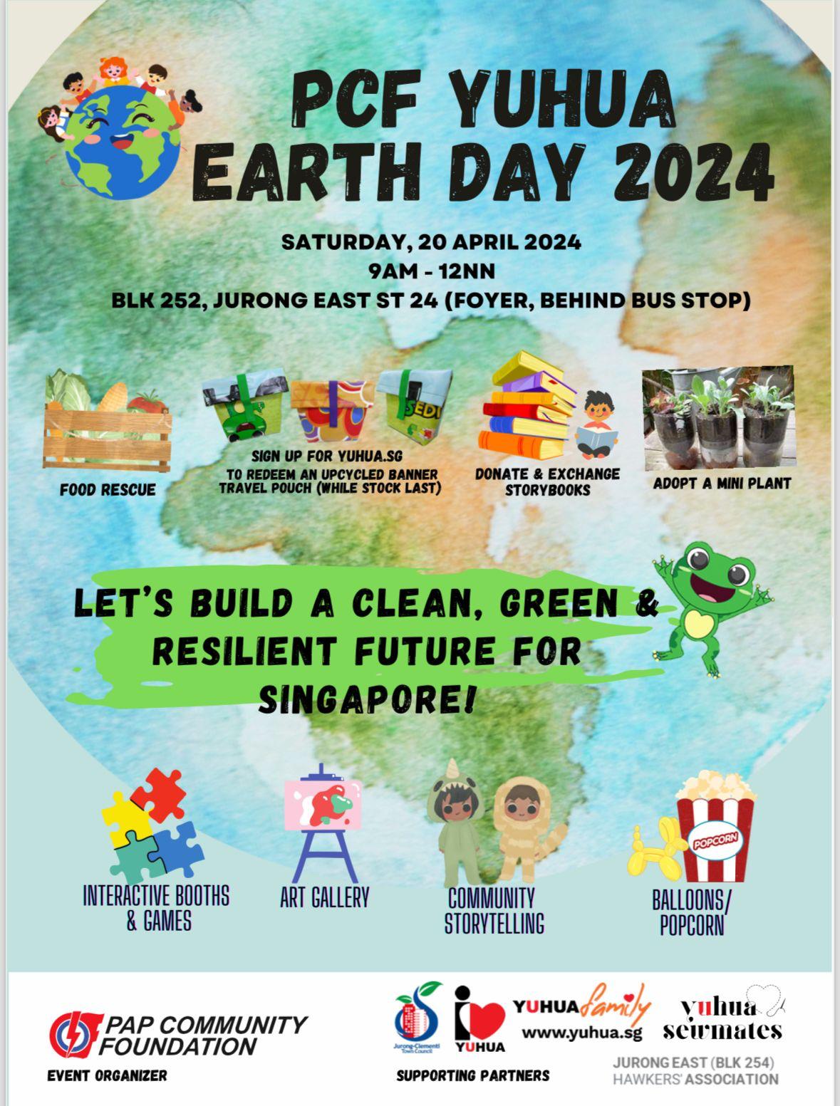 PCF Yuhua Earth Day 2024's Banner Image