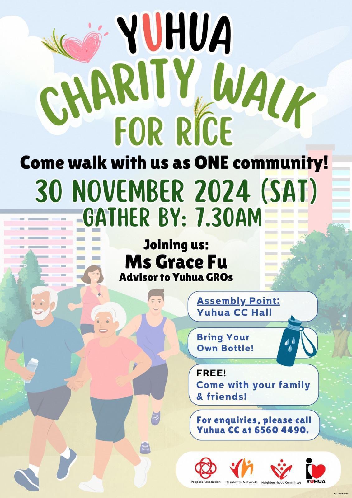 Yuhua Charity Walk for RICE 2024