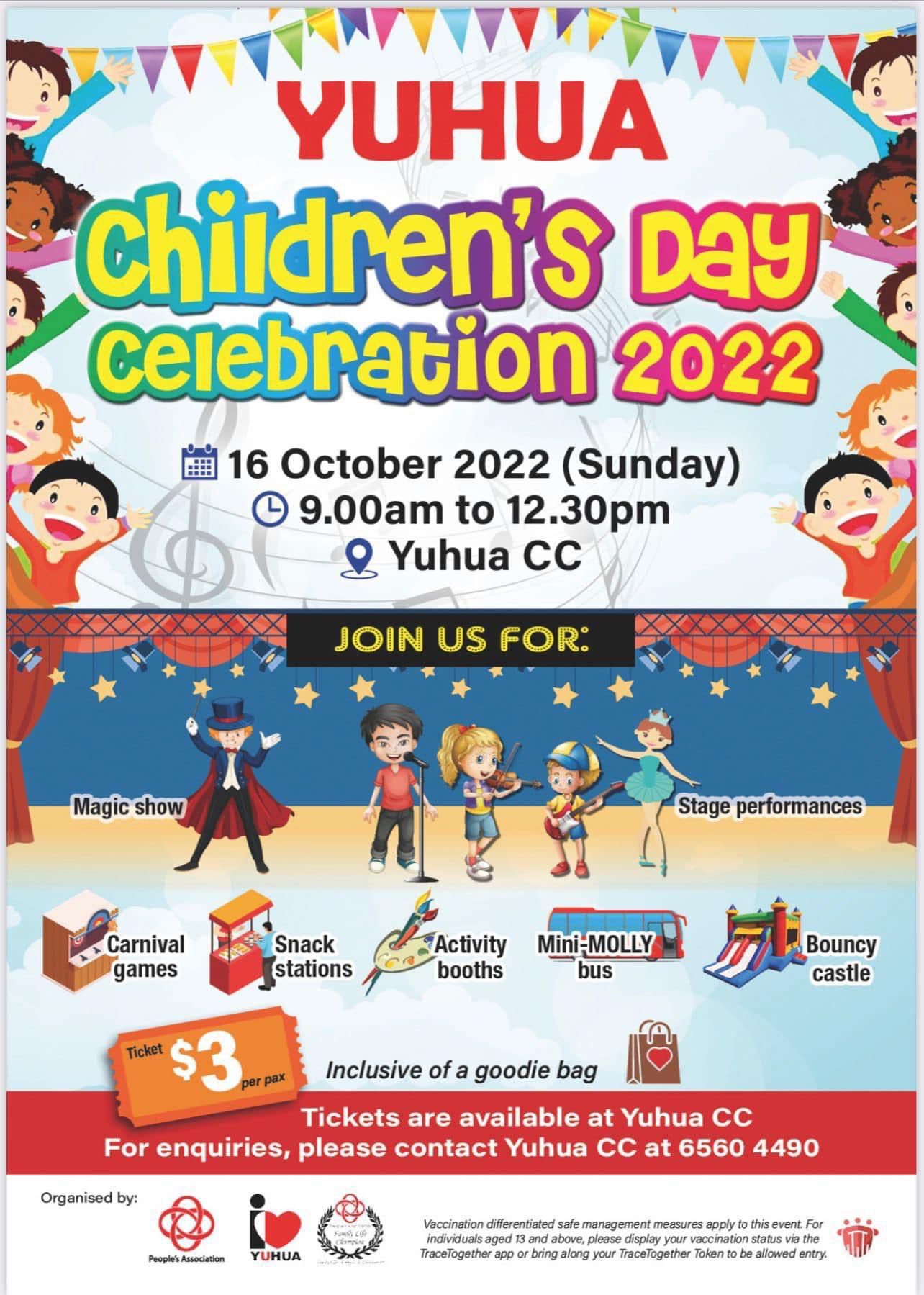 Yuhua Children's Day Celebration 2022's Banner Image