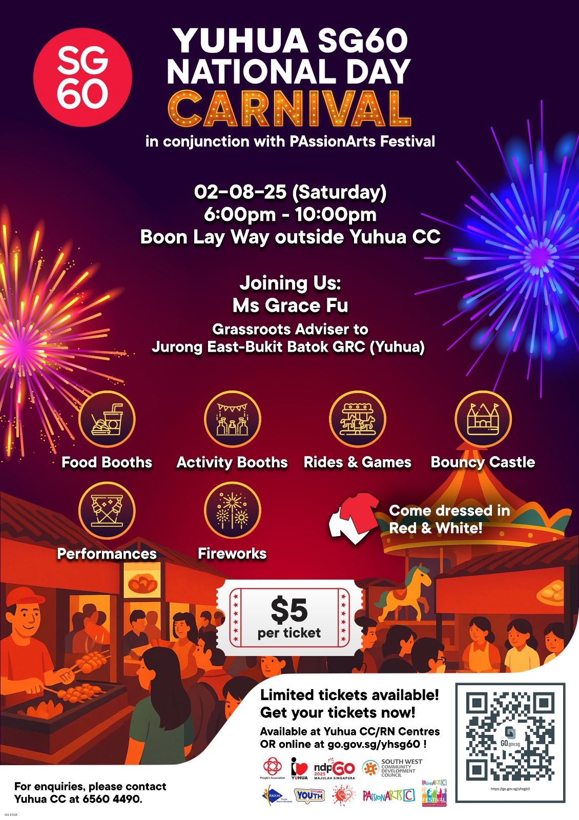 Yuhua SG60 National Day Carnival